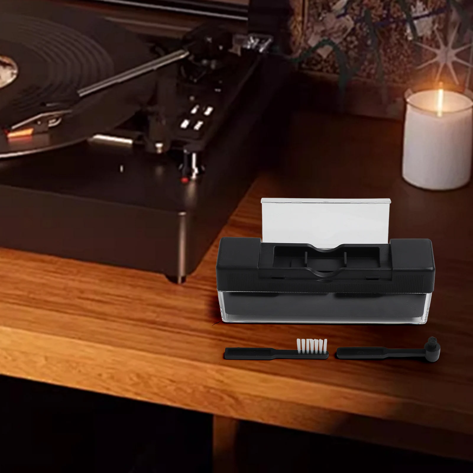 

12,5 см * 4,5 см * 3 см Антистатический инструмент Щетка из углеродного волокна Улучшенный звук Обслуживание аудиооборудования