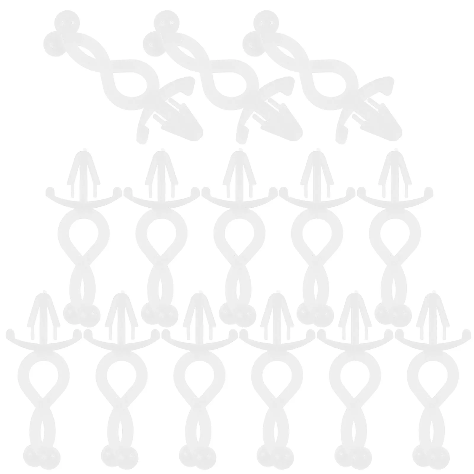 100Pcs Cable Wire Clips Practical Cord Fixing Clamp Small Cable Clamps for Wall Wiring Management Wire Clamp Cord Clamps