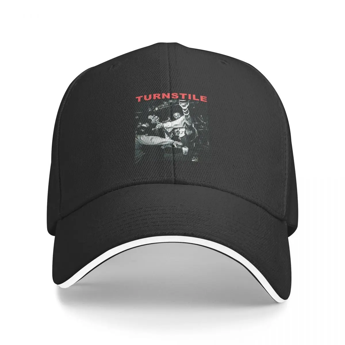 Turnstile american hardcore punk band Baseball Cap Snapback Cap Hat Luxury Brand New Hat Big Size Hat Caps Male Women's