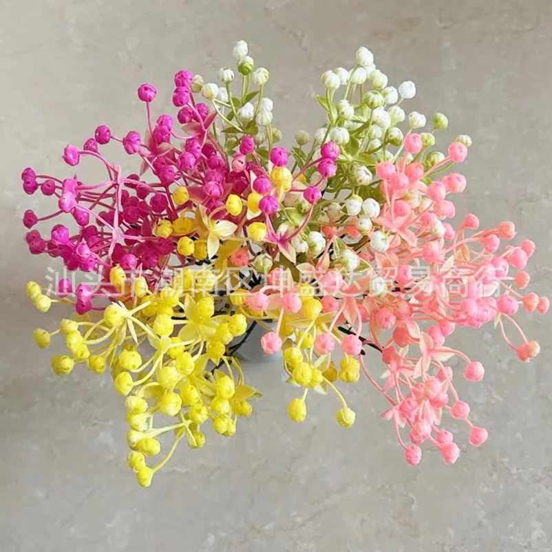 

Artificial flowers Artificial plants Living room Indoor outdoor Restaurant Home wedding decoration Fake flowers full of stars