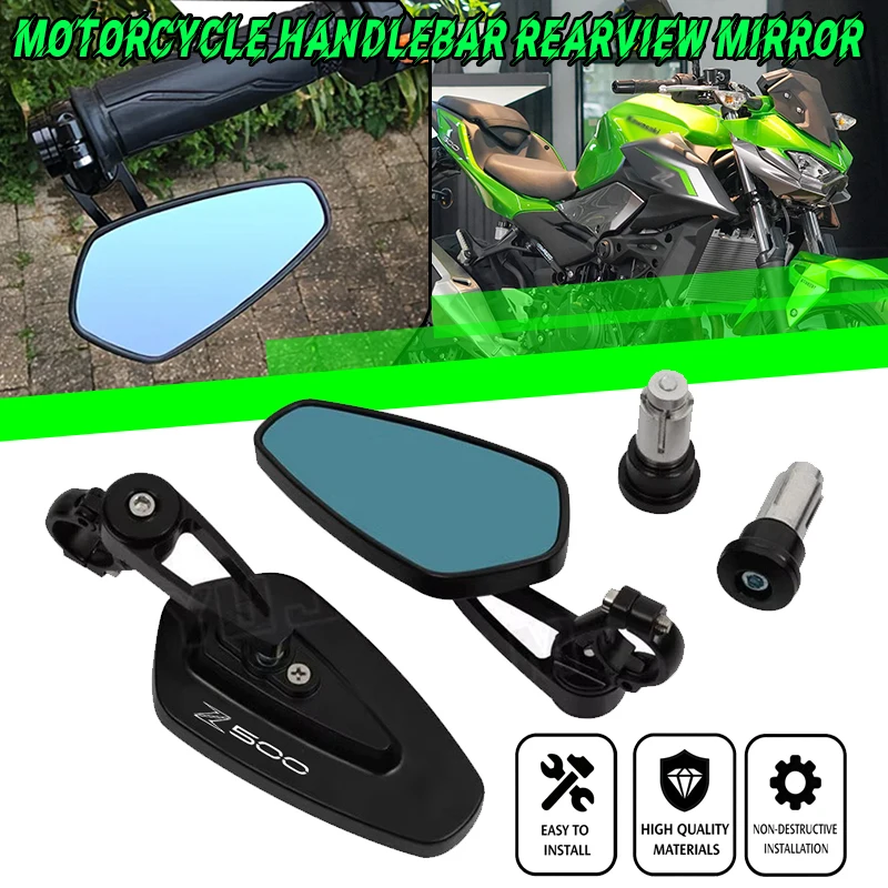 

Suitable For Z500 Z 500 NINJA 500 Motorcycle CNC Accessories rearview mirror handlebar rearview mirror side mirror