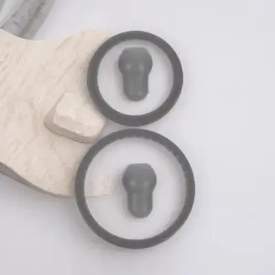 

4 pcs Silicone Steethoscope Ear Tips Diaphragm Replacement Kit Soft Sealing Earplugs Steethoscope Accessories Spare Parts Health