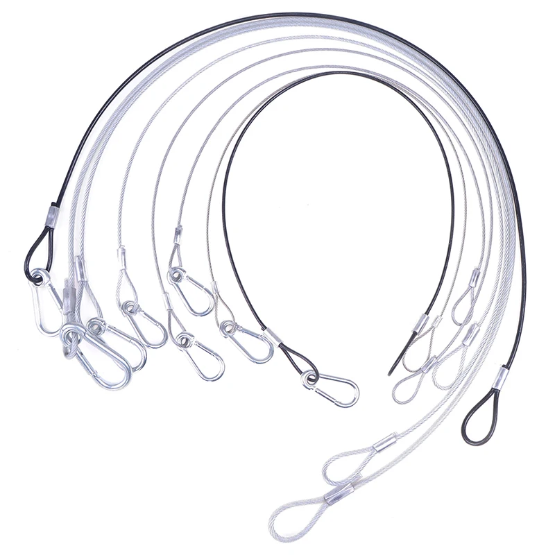Safety Rope Steel Stage Lighting Safety Cable Moving Head Beam Durable Steel Rope For All DJ Disco Lights