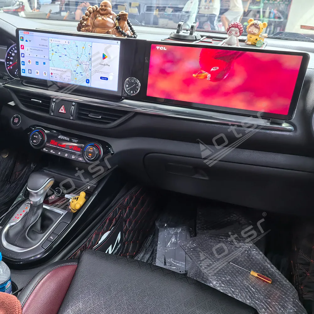 

Dual 12.3'' Android 13 For Kia K3 Kia cerato 5 inches- 5 degrees 2022-2025 display Gps Navigation Carplay Car Radio Stereo Auto
