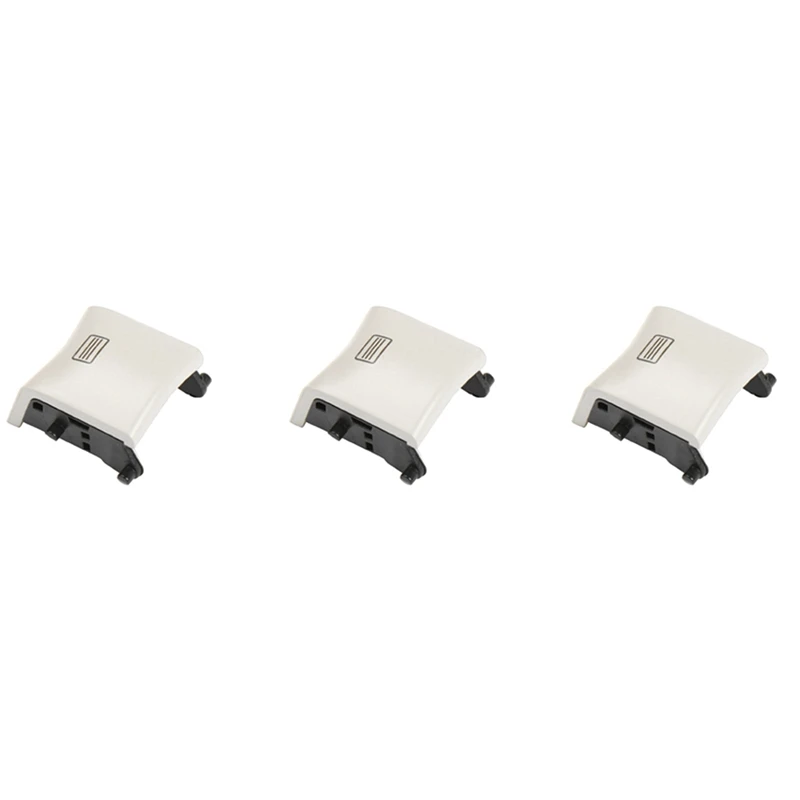 

3X For Mercedes W166 W292 W463 Car Sunroof Window Switch Button Cover Plastic For Benz ML GLE GLS Light Gray