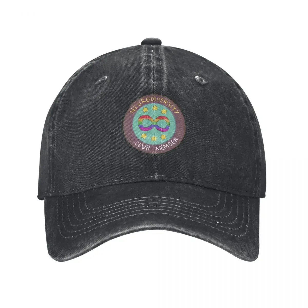 Neurodiversity Club Member Baseball Cap Christmas Hat Brand Man cap birthday Mens Tennis Women's