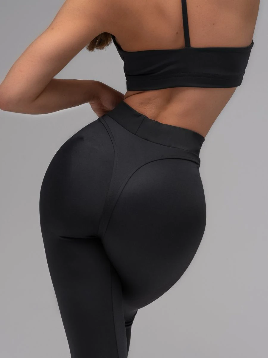 Nero Sexy a vita alta Scrunch Butt Yoga Leggings allenamento spesso Butt Lifting Plus Size collant pantaloni da Yoga per le donne