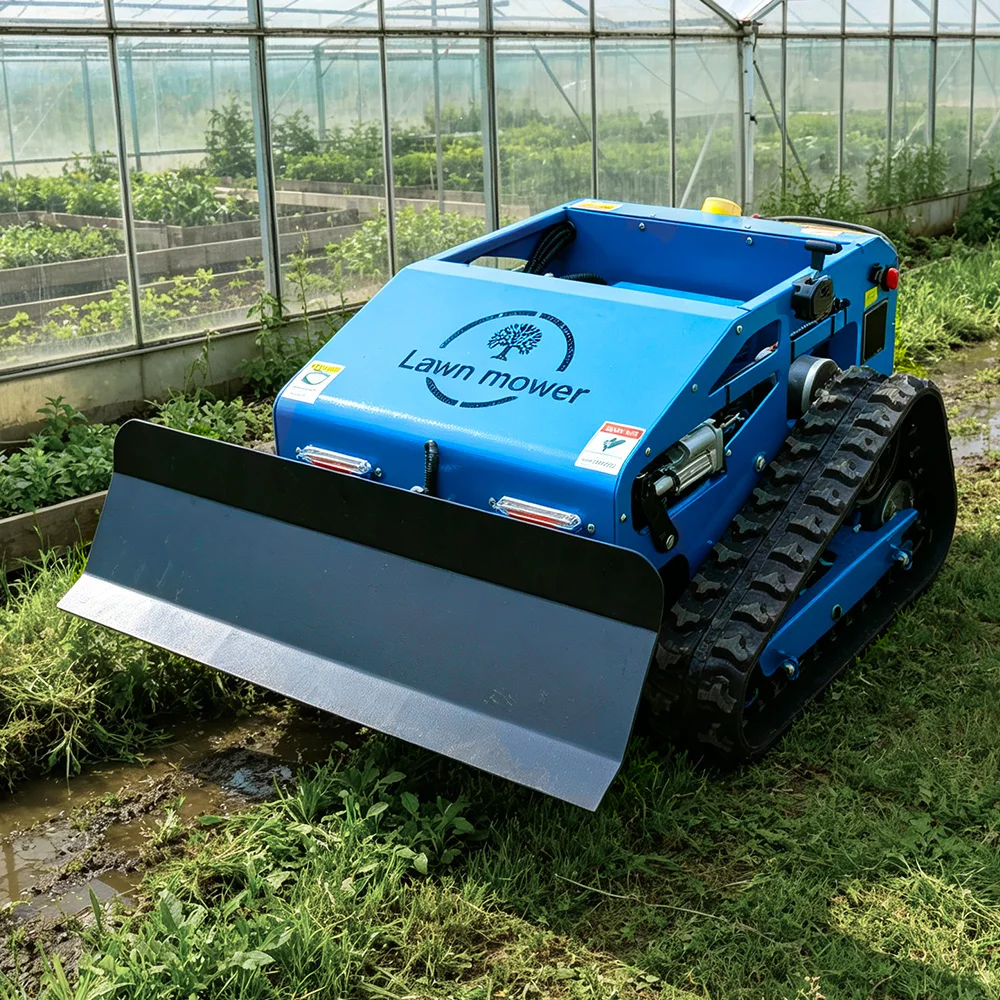 9HP Electric Remote Controlled Lawnmower 550mm Cutting Width 45 Degree Climbing Angle Home Use Lawn Care Equipment Free Shipping
