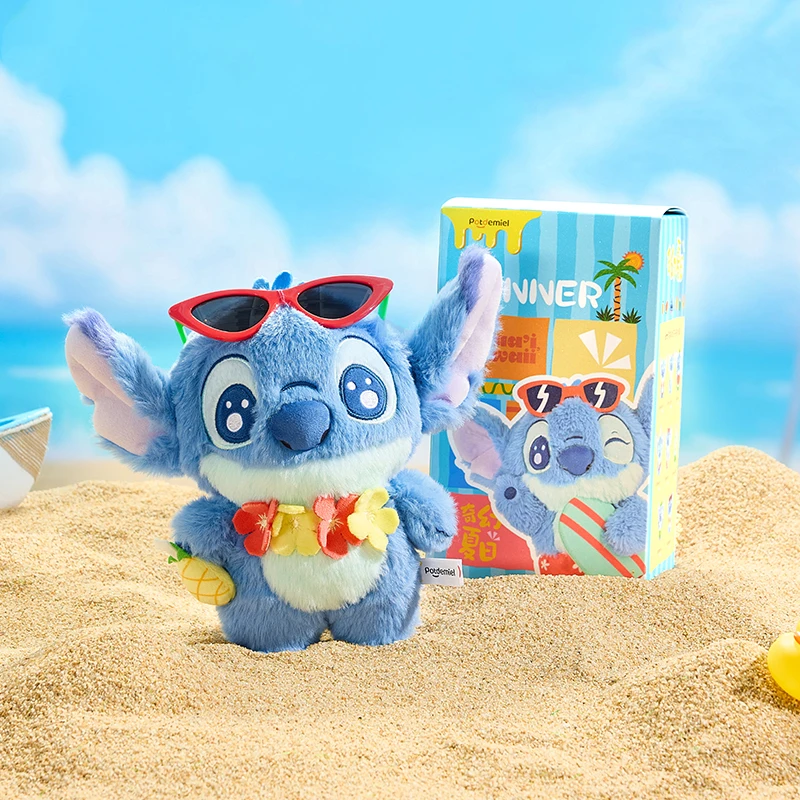 

20CM New Stitch Fantasy Summer Series Blind Box Dolls Cute Doll Ornament Mystery Box Surprise Toy Gift