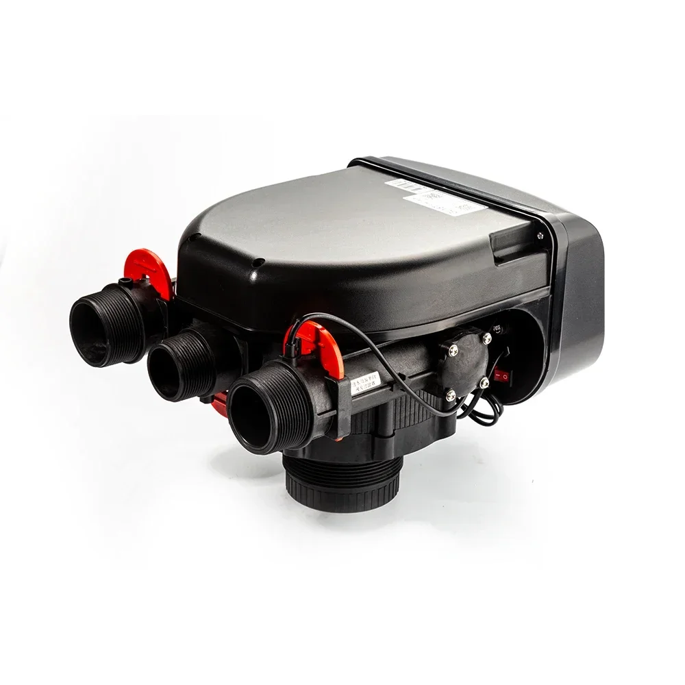 

Custom Logo 18T/H Business Time Metered Dual Mode Filter Valve With LCD Display 485 Communication PLC 220V Voltage