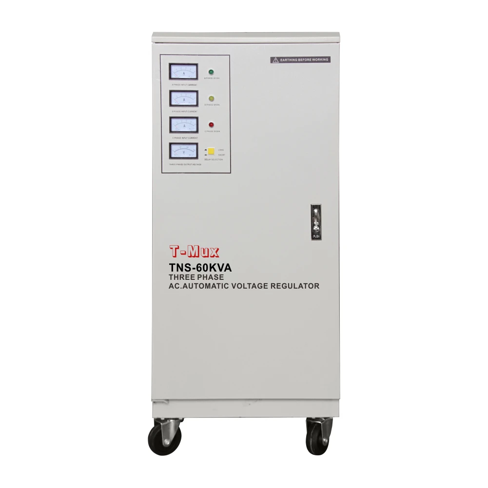 Stabilizzatore di tensione automatico SAKO 60KVA trifase TNS AVR