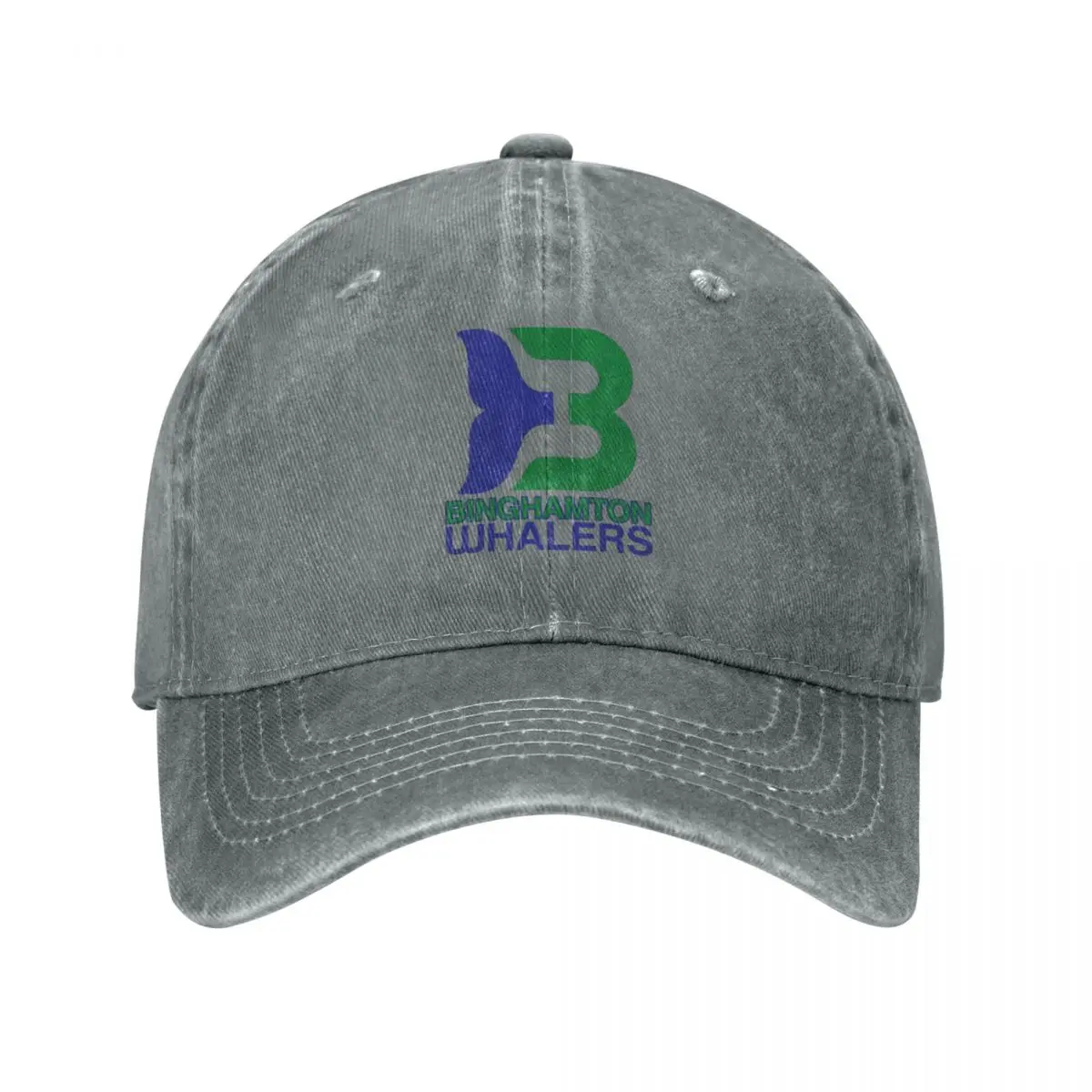 Binghamton Whalers Hockey Baseball Caps Snapback Denim Hats Outdoor Adjustable Casquette Sports Baseball Cowboy Hat Men Women