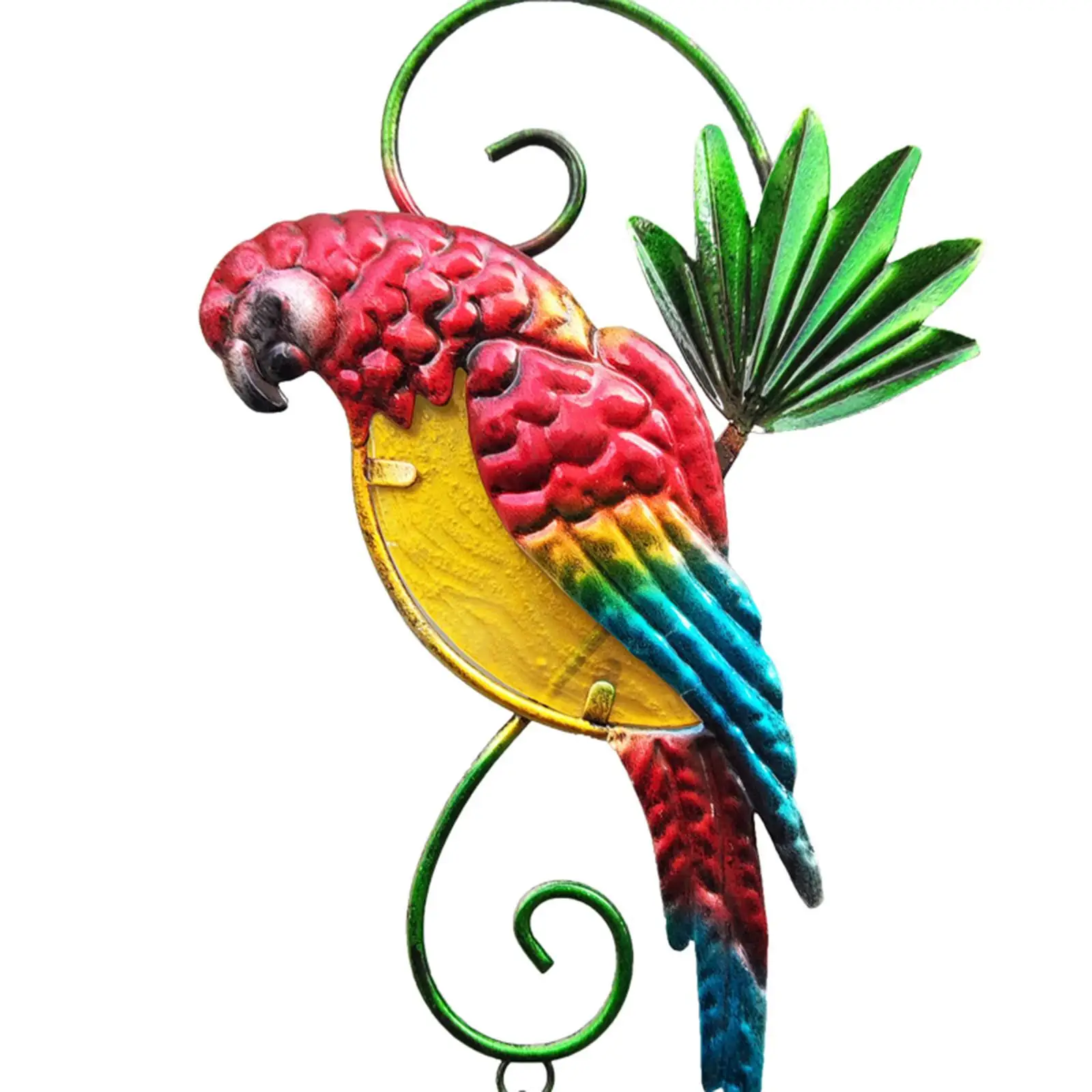 Parrot Wind Chimes Christmas Parrot Toy Cute Indoor and Outdoor Bird Wind Chimes for Outsides for Home Hanging Ornament Porch