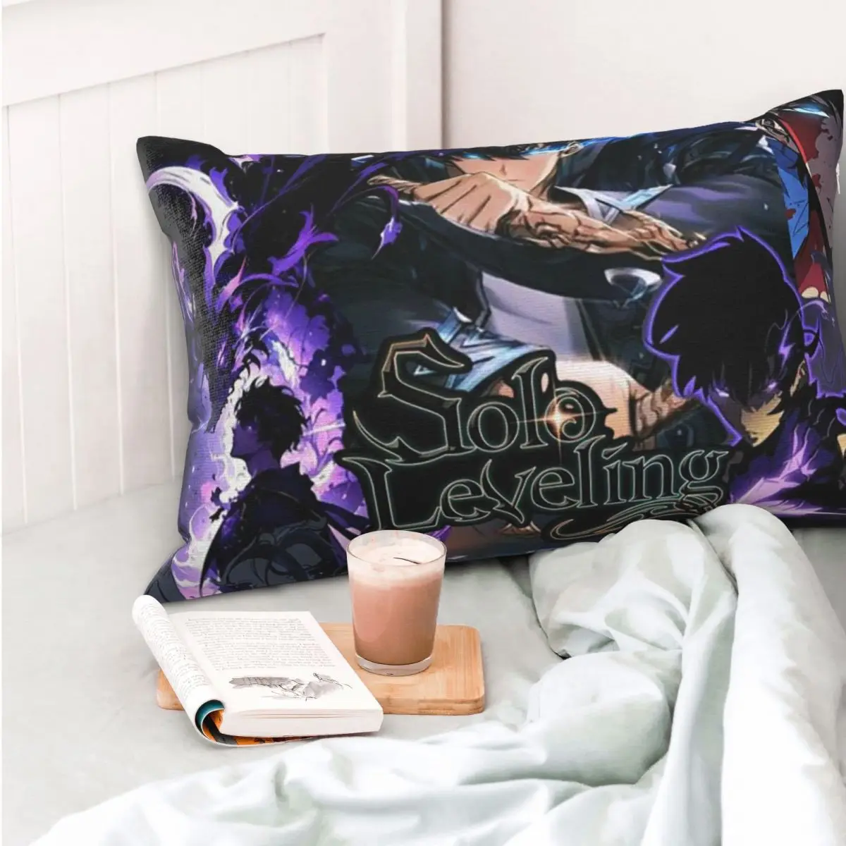 

Аниме Solo выравнивающая прямоугольная наволочка, декоративная наволочка для спальни, кровати, домашняя комфортная декоративная подушка