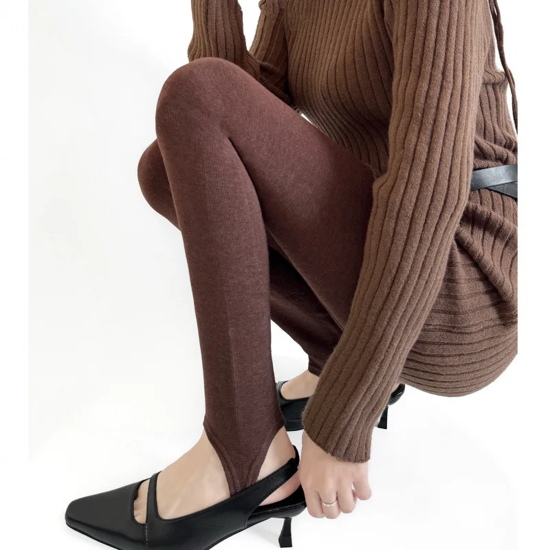 

Осенне-зимние штаны для йоги, колготки на ногах, однотонные леггинсы, верхняя одежда, модные хлопковые традиционные китайские женские брюки