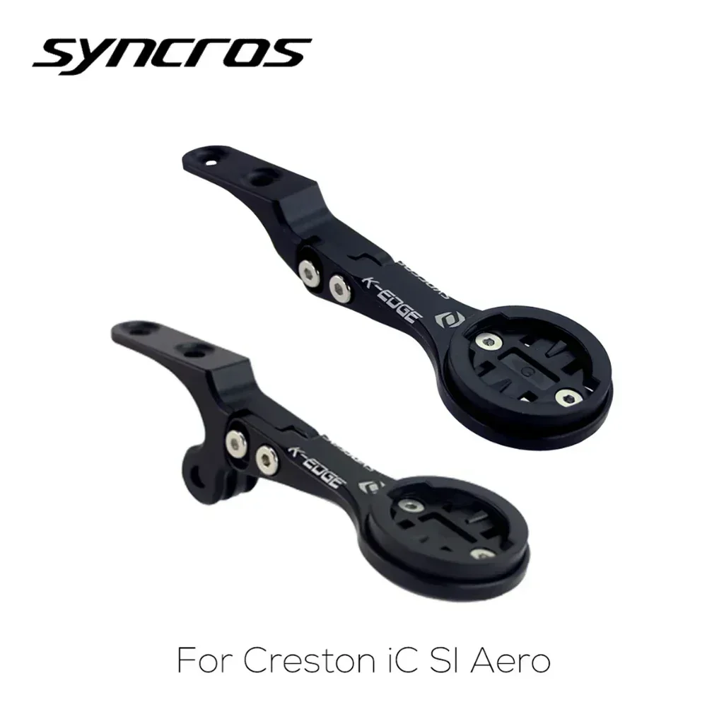 Syncros Front Computer Stand Gopro Mount Speedometer GPS/Garmin/Bryton/Wahoo Inserts Fits Creston IC Sl Aero Cockpit