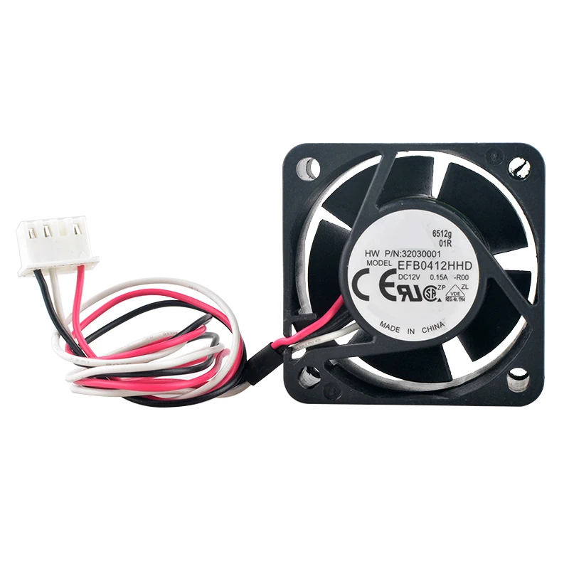 EFB0412HHD 4cm 40mm fan 40x40x20mm DC12V 0.15A Double ball bearing cooling fan for H3C 3600 5600 S5500 switch
