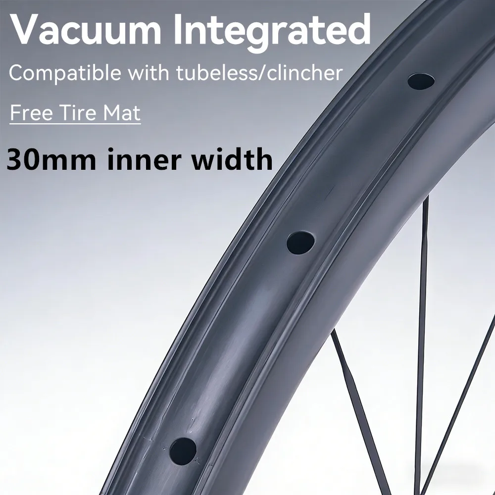 

1225g 29er 5.2mm Carbob sopke MTB Carbon Wheels 36mm Width 45/50 Depth Mountain Bicycle Rims Straight Pull Hub Carbon Wheelset