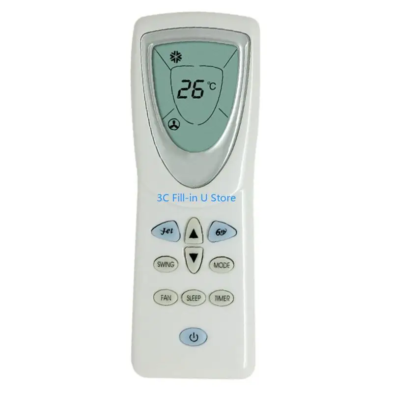 G8TA Portable DG11D1-10 Air acondicionador Control remoto Controlador remoto para AC-Q052PR2 Fernbedineung Durable