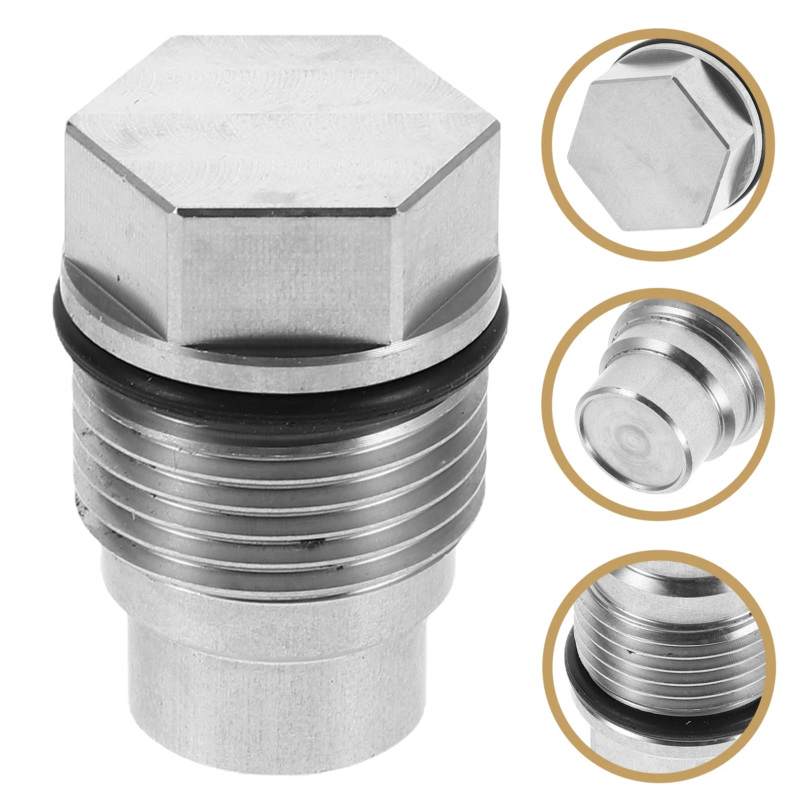 

Replacement Common Rail Pressure Limiting Valve Fuel Rail Plug Valve Accurate Fuel Pressure Control Compatible