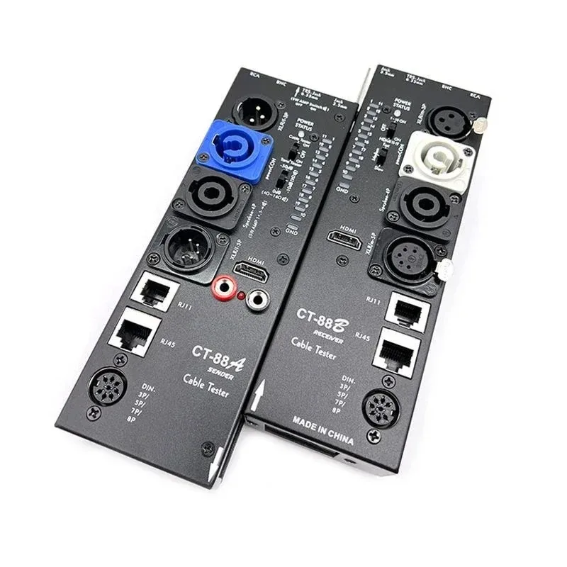 CT-88 Separate Multi-Function Xlr Signal Line Meter Automatic Audio Side Line Meter