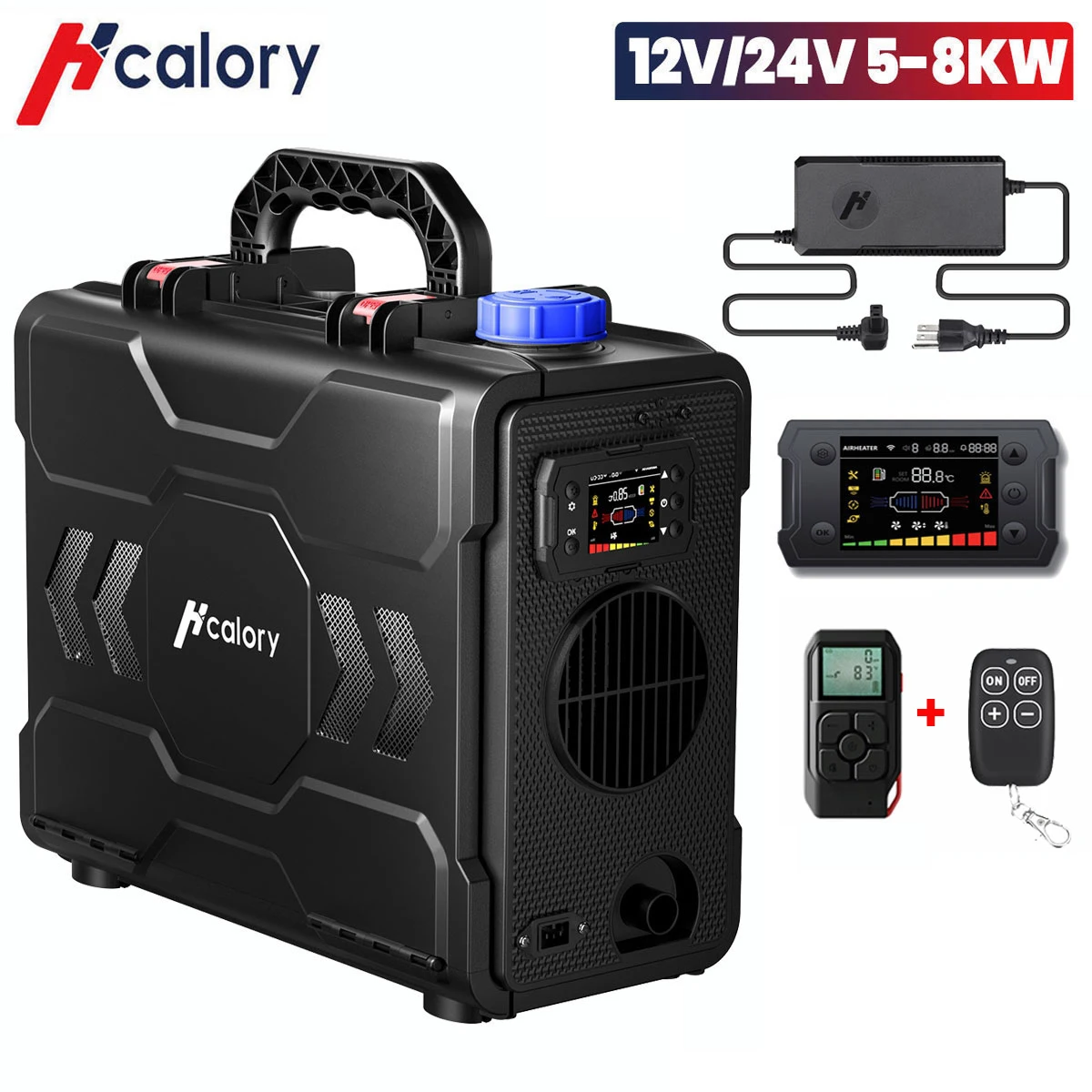 Hcalory 8KW 12V Die…
