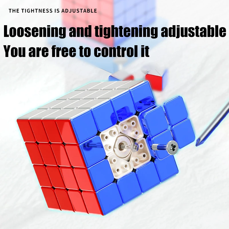 SENGSO Cube de vitesse couleur éblouissante 2x2 3x3 4x4 5x5 compétition professionnelle Cube magique galvanoplastie éblouissante puzzle jouet éducatif