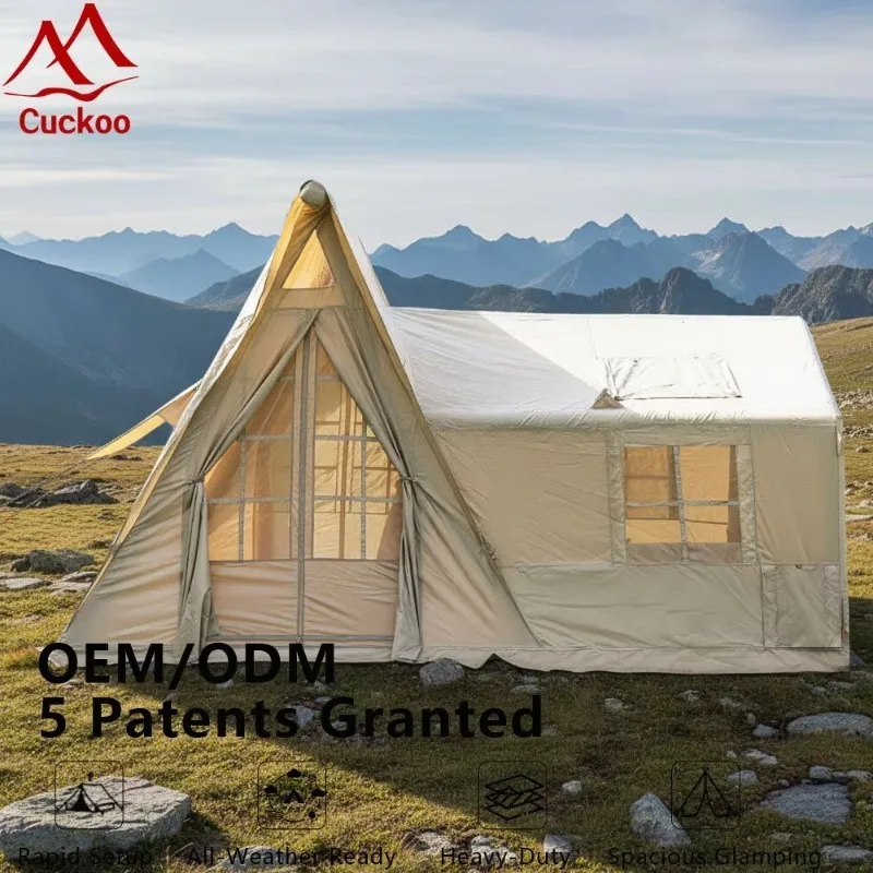 Custom Logo Fast Production Certified Supplier Outdoor Inflatable Tent for Theme Parks
