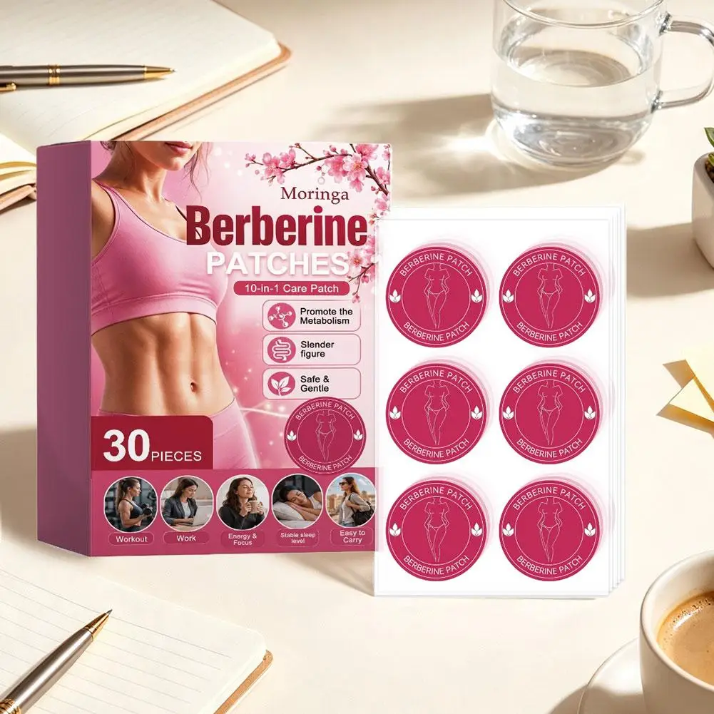 30PCS Moringa care patch Body Care Patch Wellness Patches Weight Management Assistance Patch Firming Nourishes Skin Body Shaping