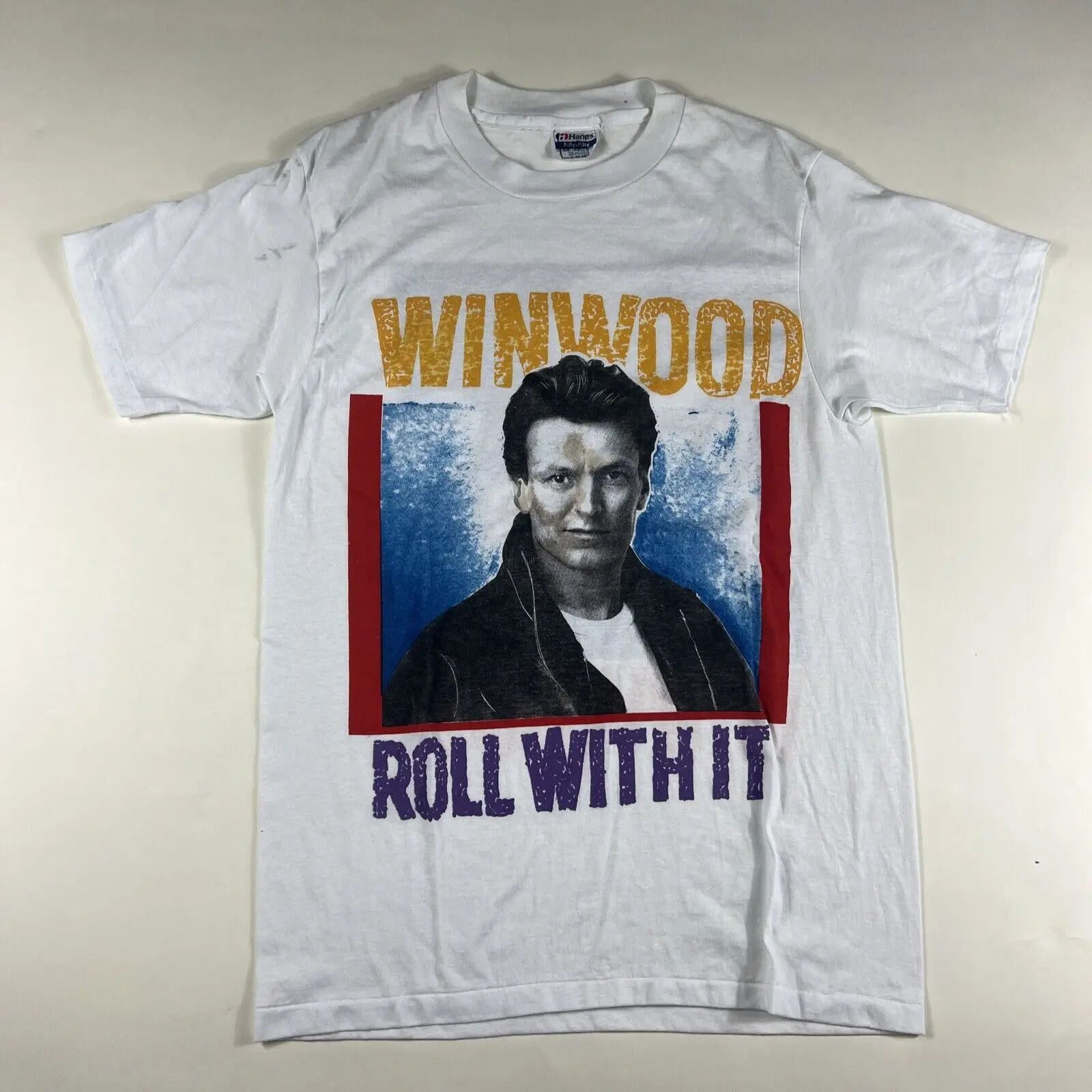 Vintage Winwood T Shirt L Roll With It