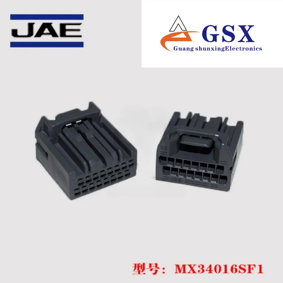 

JAE connector MX34016SF1 rubber shell 16p2.2mm gray original genuine imported stock