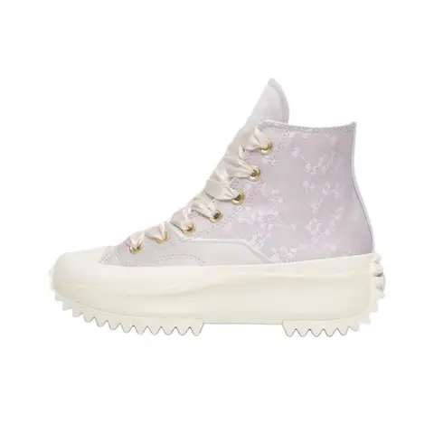 Converse Run Star Hike High top Casual Shoes Unisex Purple A14210C