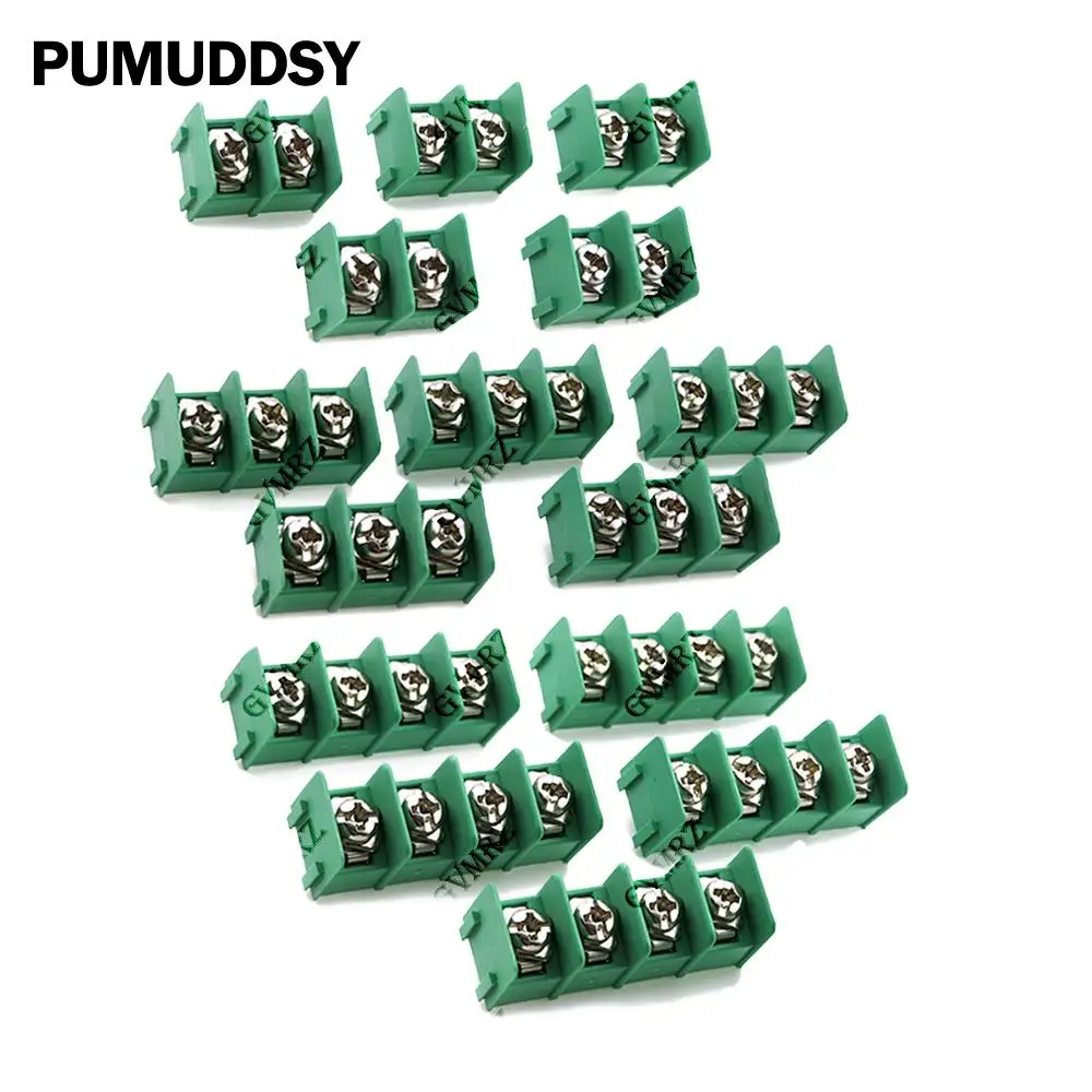 5PCS 2P 3P 4P 8.5mm Pitch Power Holder Splicable Pin 2PIN 3PIN 4PIN KF8500 8.5 Wiring Terminal Barrier Type
