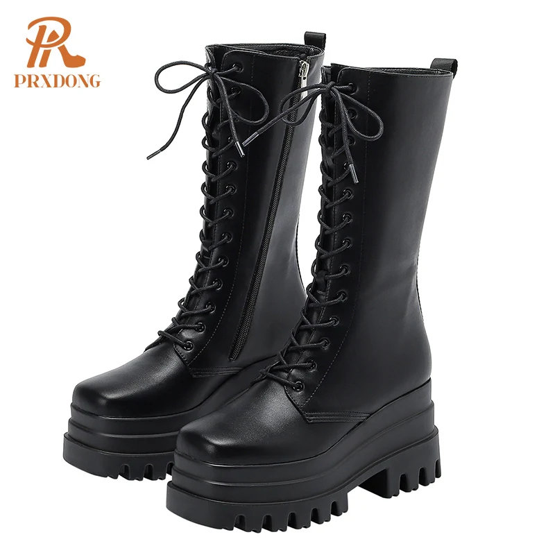 Stivaletti da donna punk moda autunno inverno caldo pelle in microfibra casual basic ballo punk scarpe di alta qualità stivali da equitazione da donna