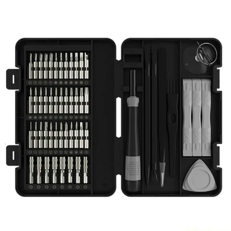 A2BE Ergonomic 58 Piece Professional Screwdriver Set Portable Repair Tool Organizers