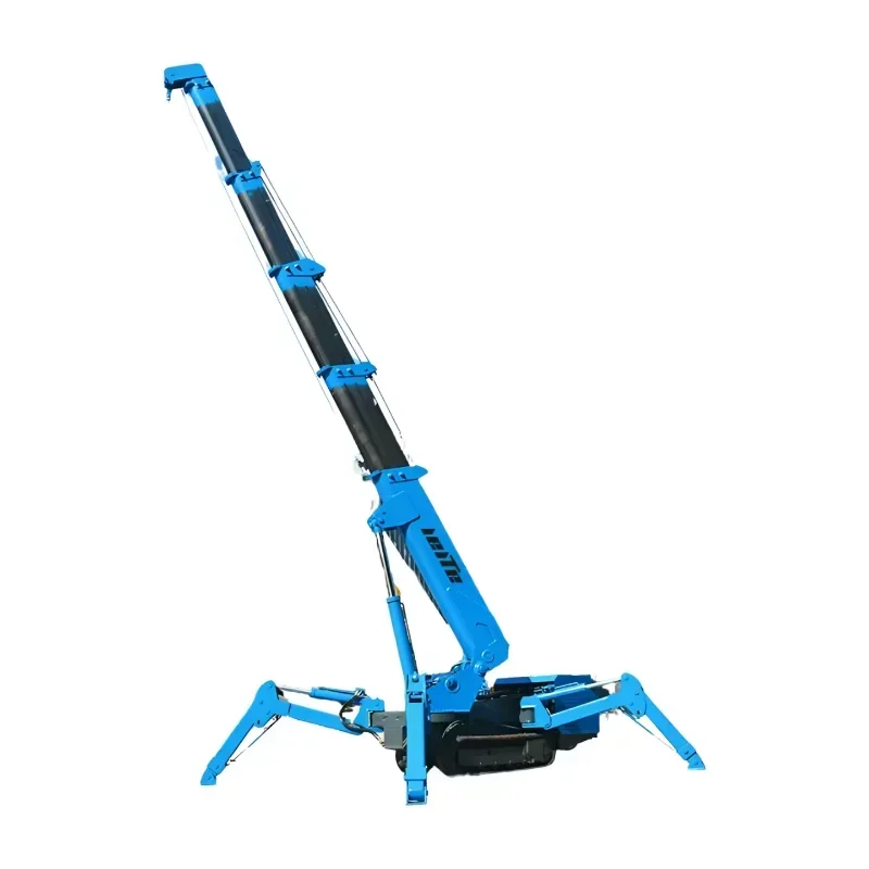 New Arrival Spider Crane Machine Customize Hydraulic Crawler Lifting Spider Crane Telescopic Outrigger Mini Mobile Spider Crane