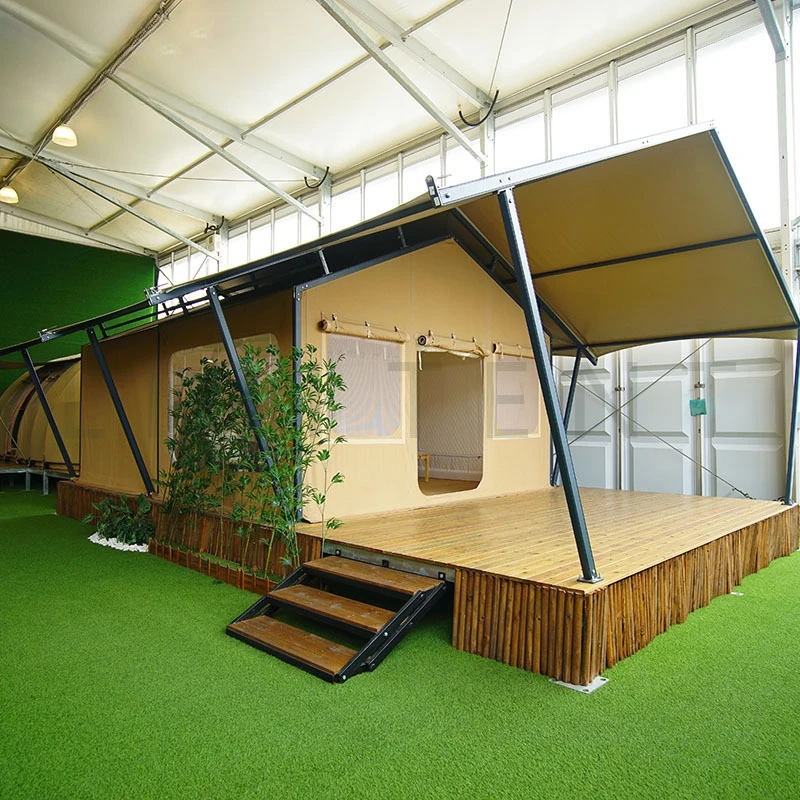

Outdoor outdoor tent waterproof luxury nomadic hotel tent wild luxury holiday bed and breakfast hotel tent aluminum