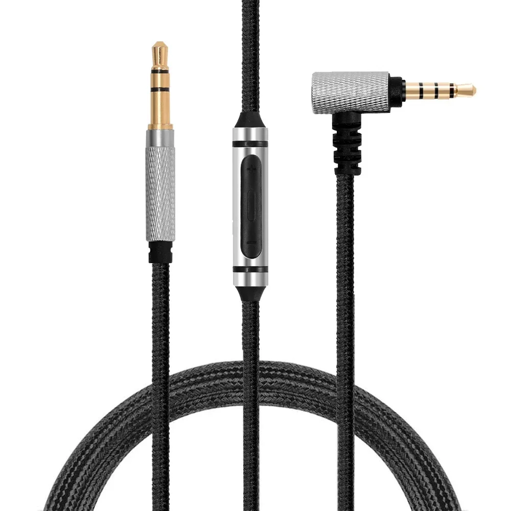 OFC เปลี่ยน Nylong Braided Aux 3.5 มม.สายไฟต่อสําหรับชุดหูฟังสําหรับเล่นเกม Razer Electra