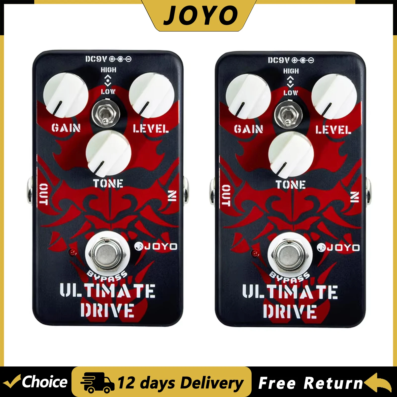 2Pcs Joyo JF-02 Ult…
