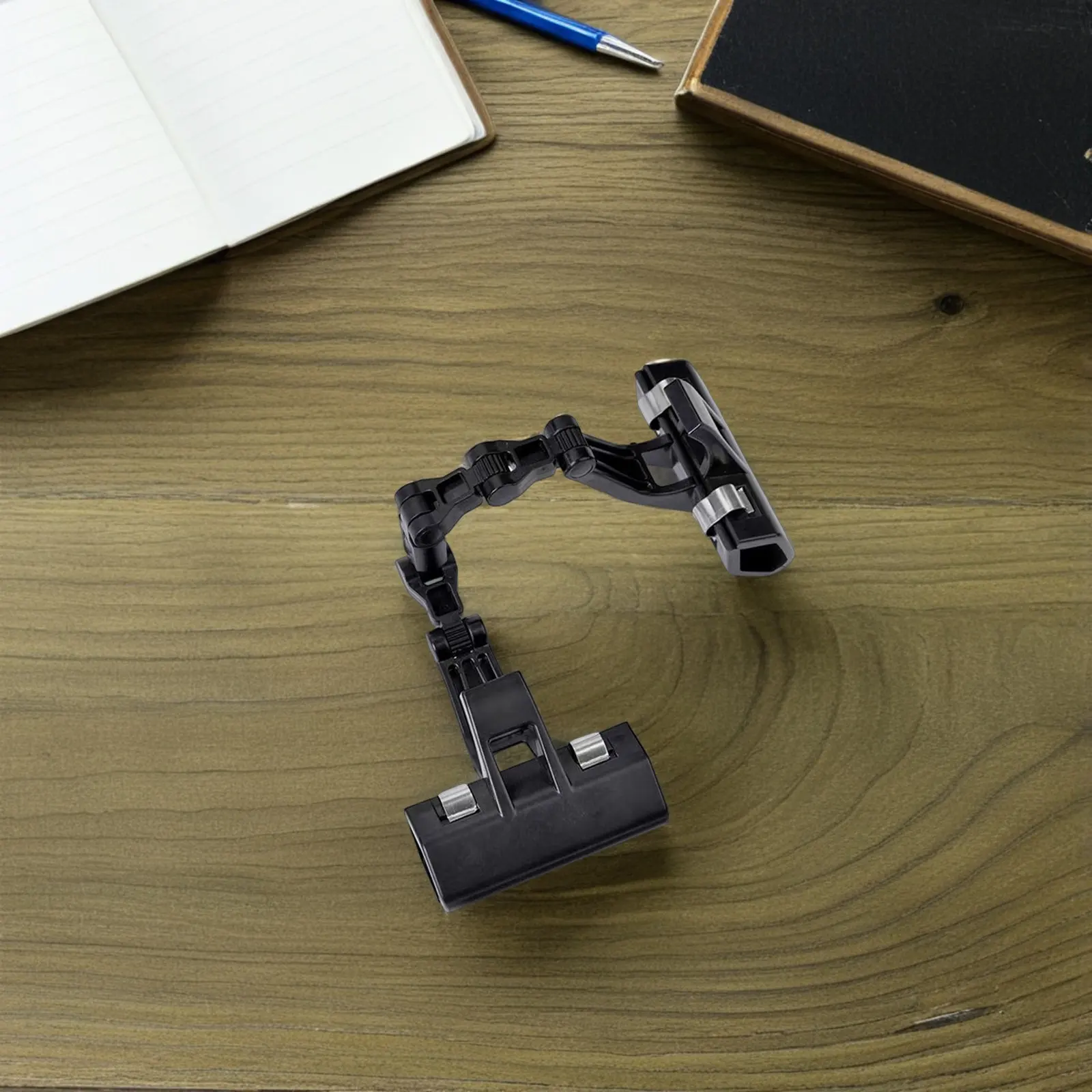 

2Pcs Rotating Dual Head Sketchpad Clip Sturdy Studio Clamp for Drafting Table Easel Reference Photo Holder Drawing Board Paper