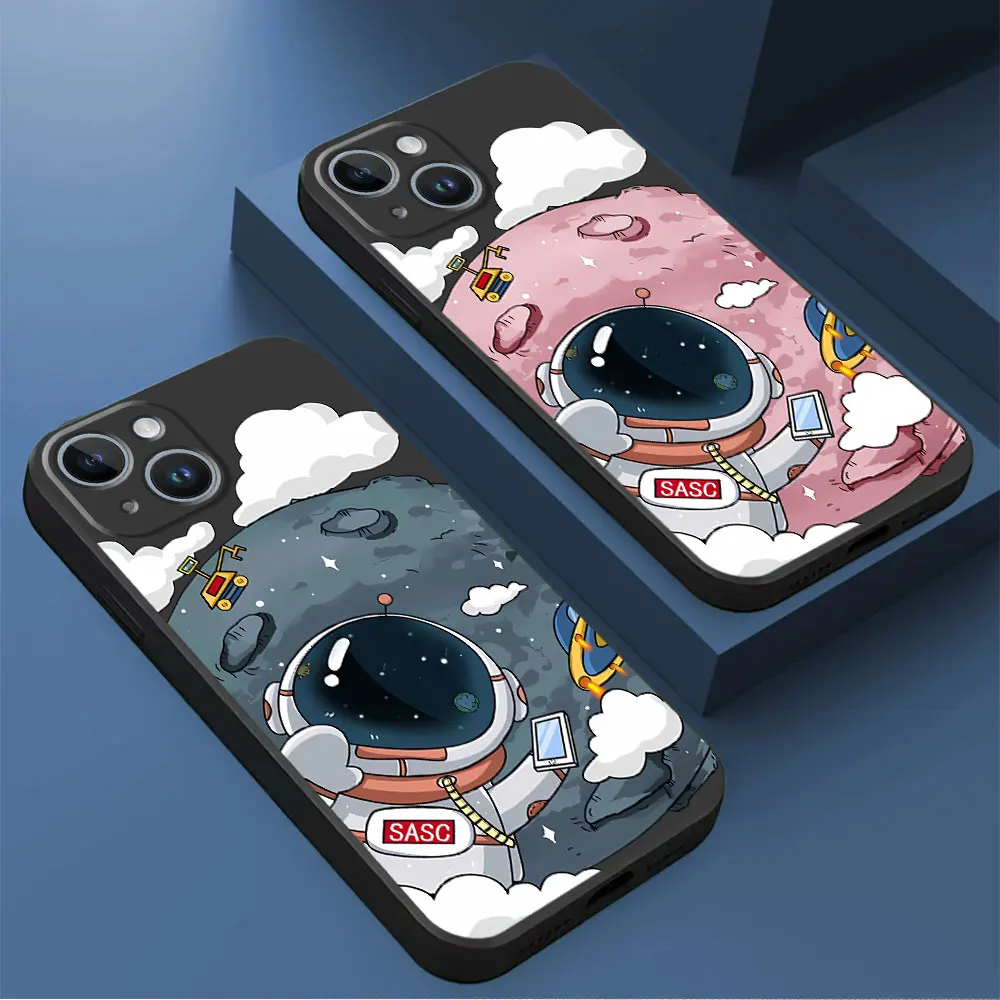 Luxury Space Astronaut Phone Case for Motorola Moto Edge 20 Pro G9 Plus One Fusion Plus Edge 40 Pro Edge 30 Neo Cover