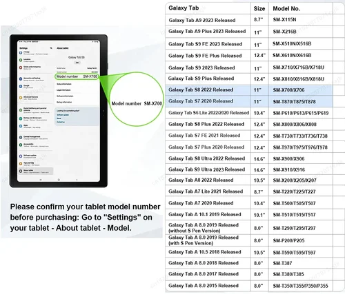 Imagen 2 del producto Para Samsung Galaxy Tab A9 Plus funda 11 A8 10,5 tabletas teclado Galaxy Tab S10 S9 FE 10,9 S7 S8 11 FE PLUS 12,4 S6 Lite 10,4