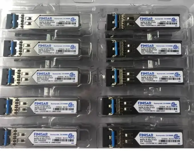 FinisarFTLF1318P3BTL Gigabit Single Mode Fiber Module SFP-GE-LX-SM1310