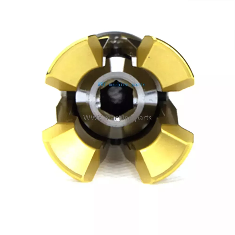 Imagem -03 - Chapeamento de Titânio Pull Claw Petal Clamp Cnc Spindle Alta Precisão Rosca Externa Bt30 Bt40 Bt50
