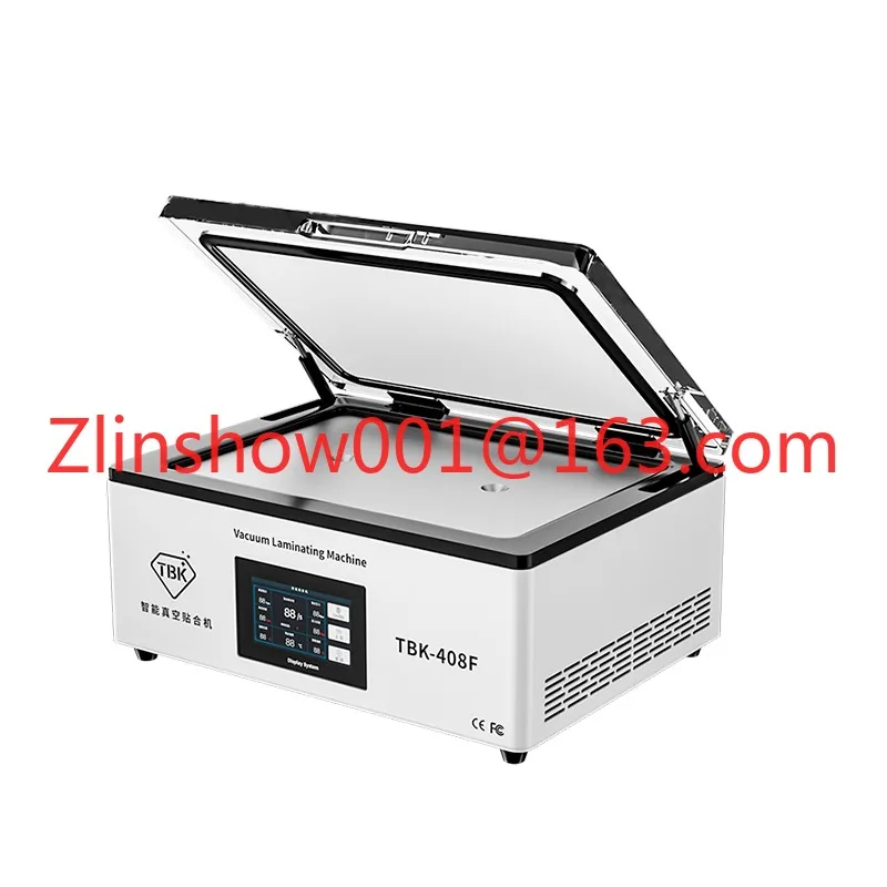 408F 15-дюймовый большой объемный ЖК-экран, вакуумные фитинги, устройство для ламинирования, изогнутый прямой экран для мобильных телефонов, планшетов