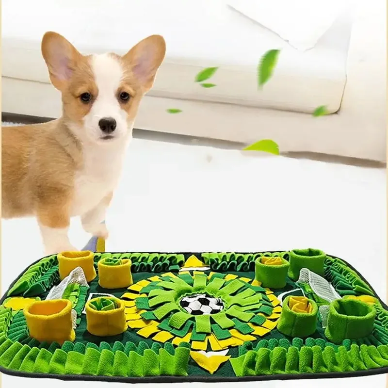 

Large Snuffle Mat for Dogs Pet Interactive Training and Stress Relief Sniff Mat Feeding Mat Slow Feeder Dog Treat Mat Dog Toys