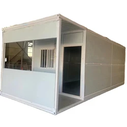 Portable foldable container home hotel prefab modular homes used mobile modern prefab villa home folding room