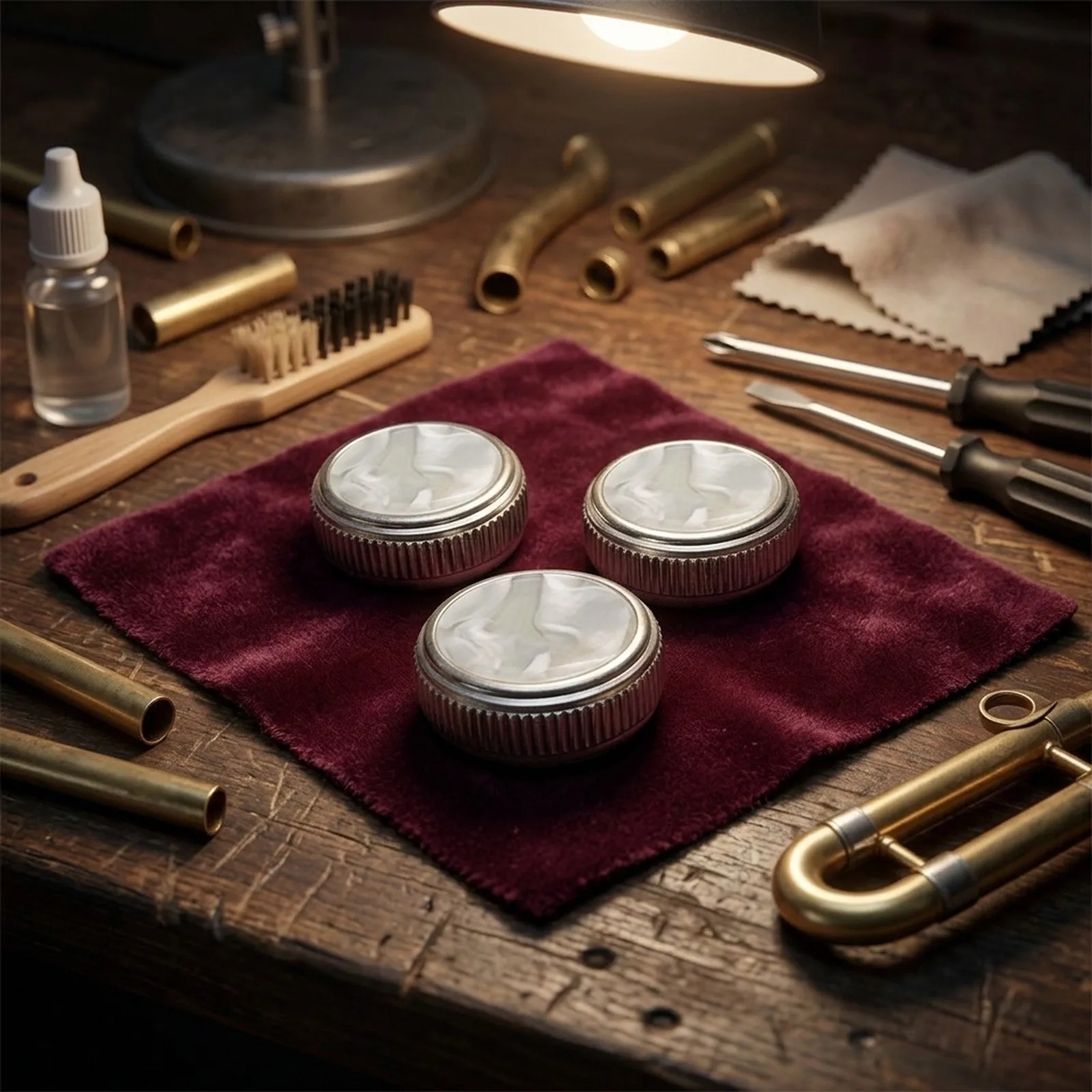 Brass Instrument Accessories Baritone Finger Buttons Comfortable Playing Experience For Baritone Necessary Replacement Parts
