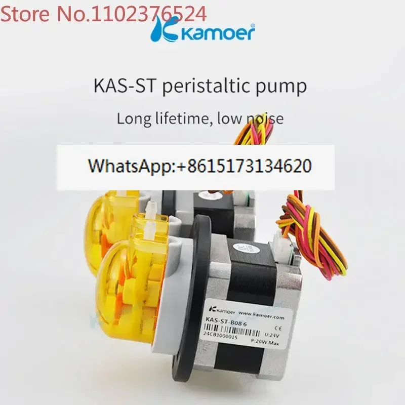 KAS-42 One Channel Liquid Transfer STEPPER MOTOR Low Pressure Electric Water milk analyzer peristaltic pump