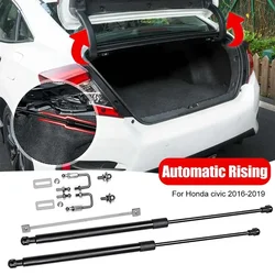 2PCS Automatic Rising Car Rear Trunk Door Lifting Spring Gas Shock Hydraulic Rod Strut Bars For Honda Civic 2016-2020 Body Kit